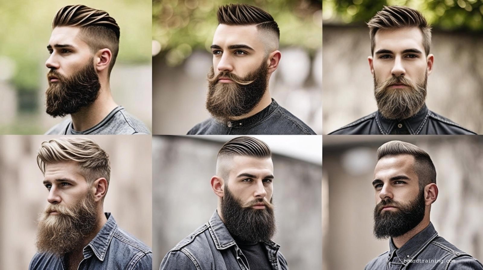Men’s Beard And Hairstyles